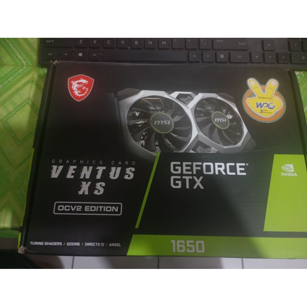 VGA MSI Ventus GTX 1650 DDR6 4GB