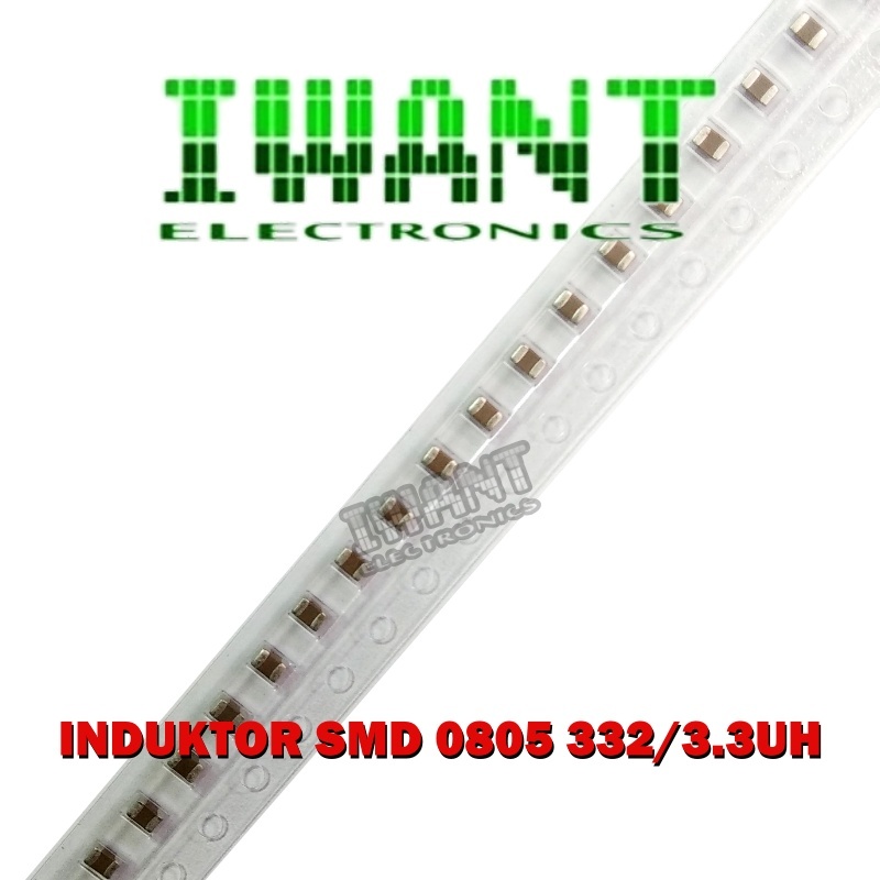 INDUKTOR LILITAN SMD 0805 332 3.3UH INDUKTOR SMD 3,3UH