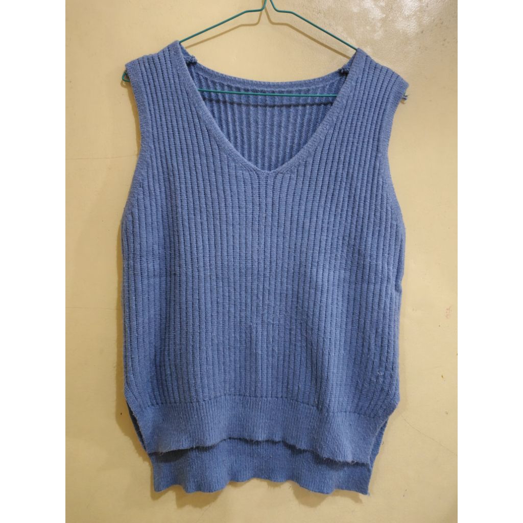 vest rajut denim priluv