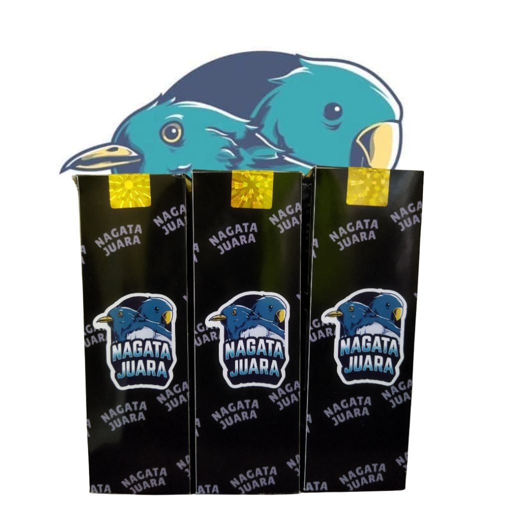 ORIGINAL NAGATA JUARA VITAMIN PENGGACOR SEMUA BURUNG ANTI STRESS ANTI SERAK