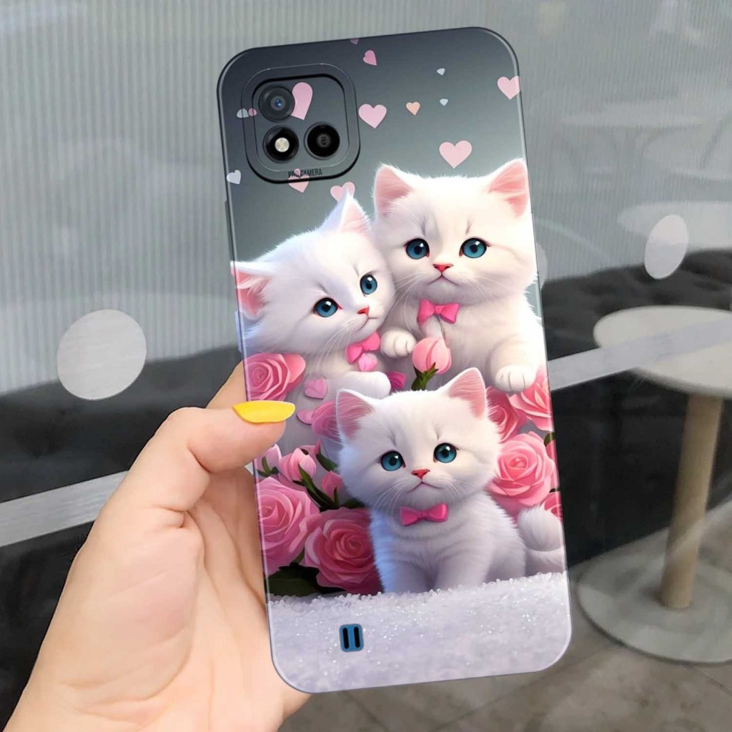 Case realme C11 2021/ C20 -casing hp-sofcase case Hp realme C11 2021/ C20 -SOFTCASE HARDCASE TEBAL- 