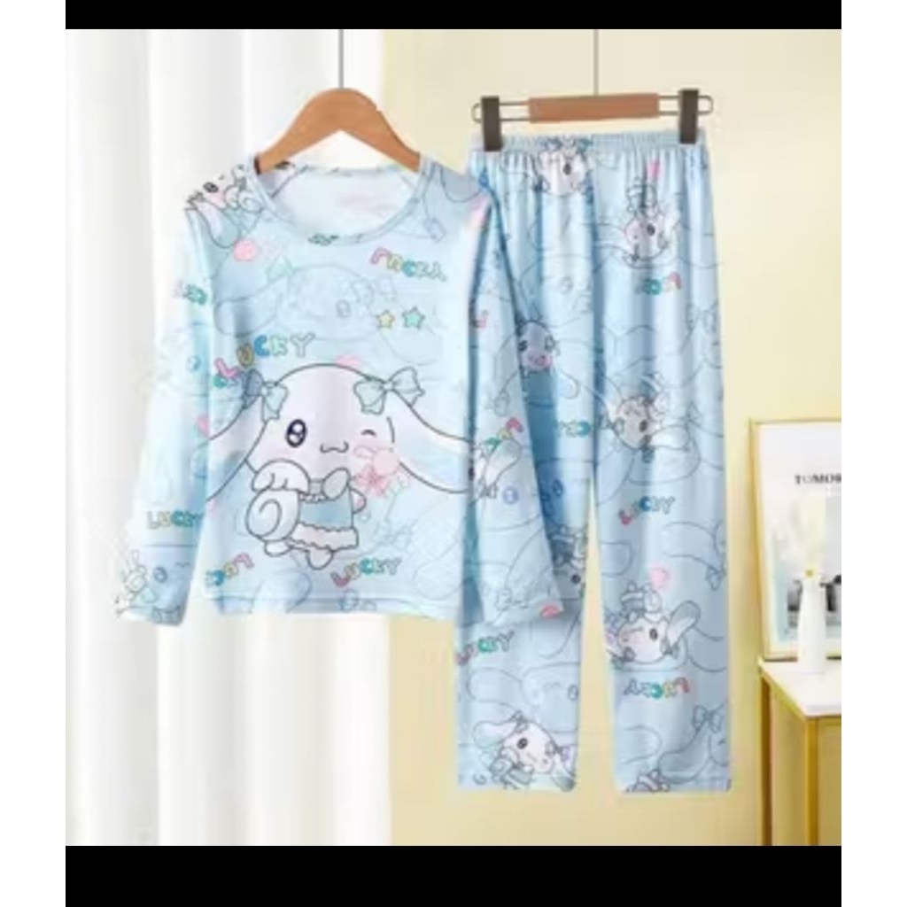 Piyama anak cinnamoroll baju tidur anak cinnamoroll piyama cinnamoroll anak