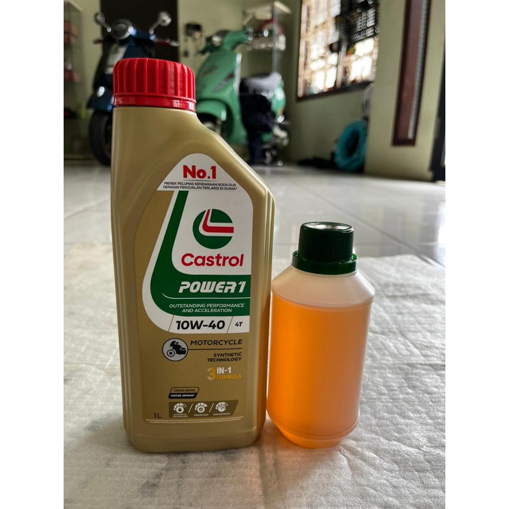 Paket Oli Mesin Castrol Vespa Sprint Primavera LX S GTS 3V Iget 1300ml Original