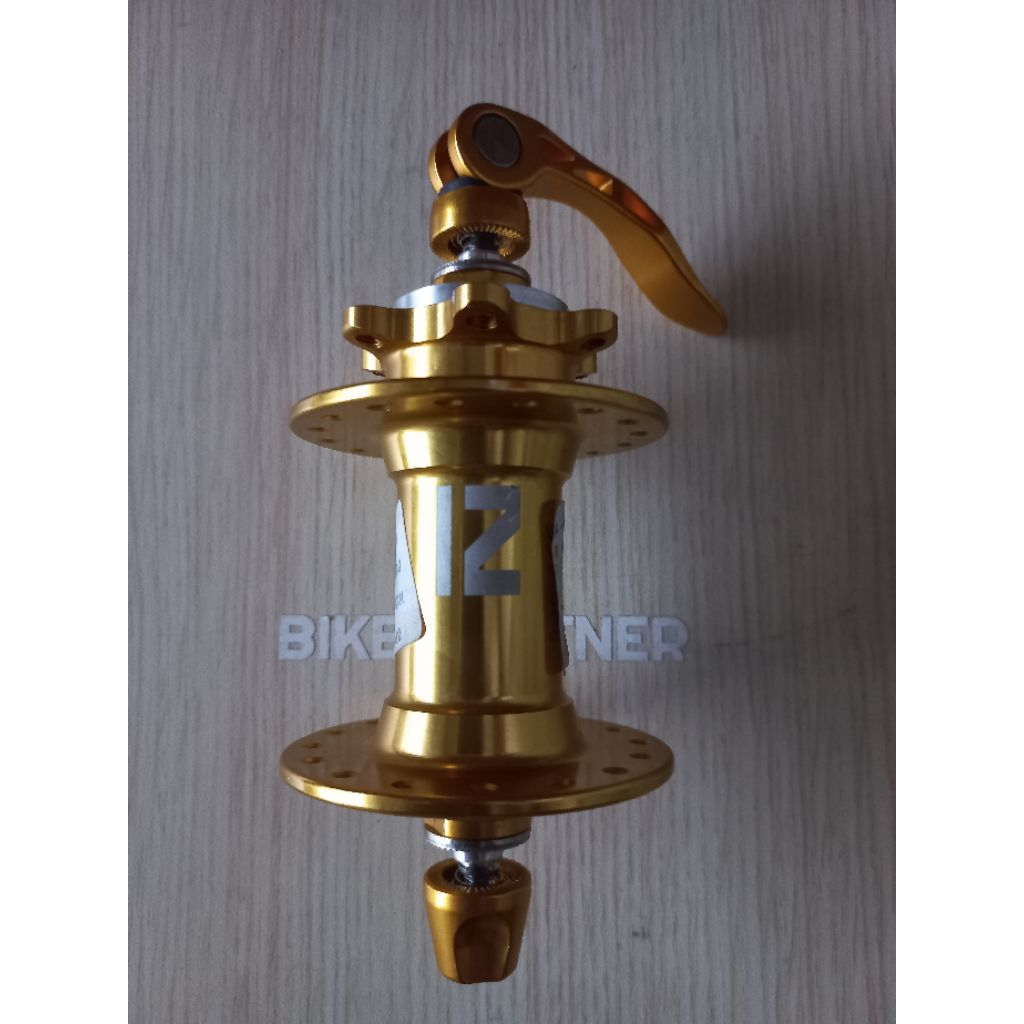 Hub Novatec QR 32hole 6bolt Gold
