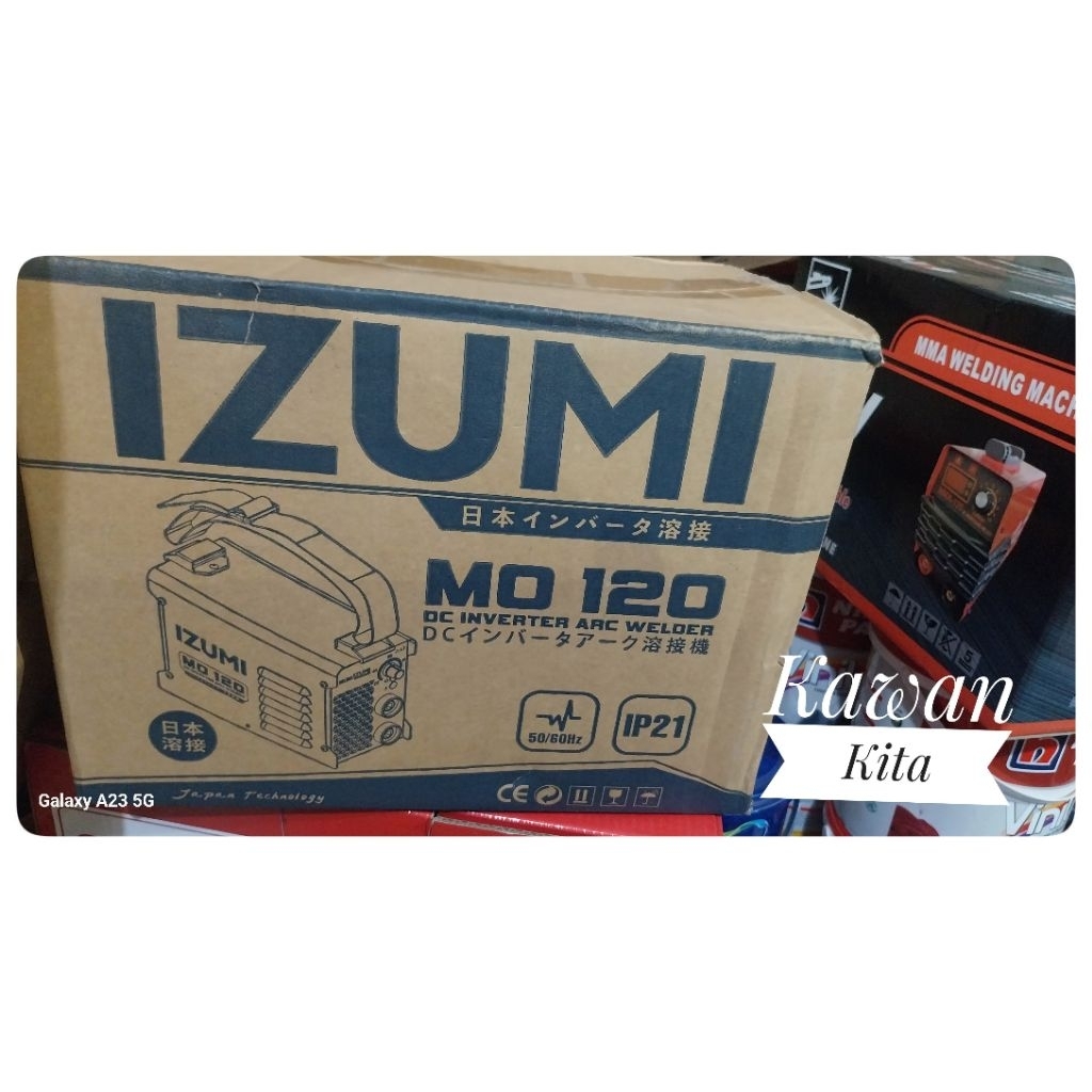 Mesin Las Izumi Mo 120 / Trafo Las Izumi 450 Watt Co