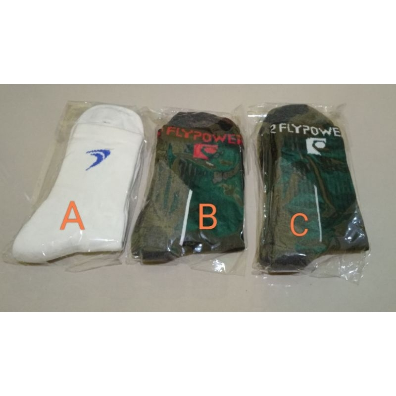 Kaos kaki olahraga badminton flypower original