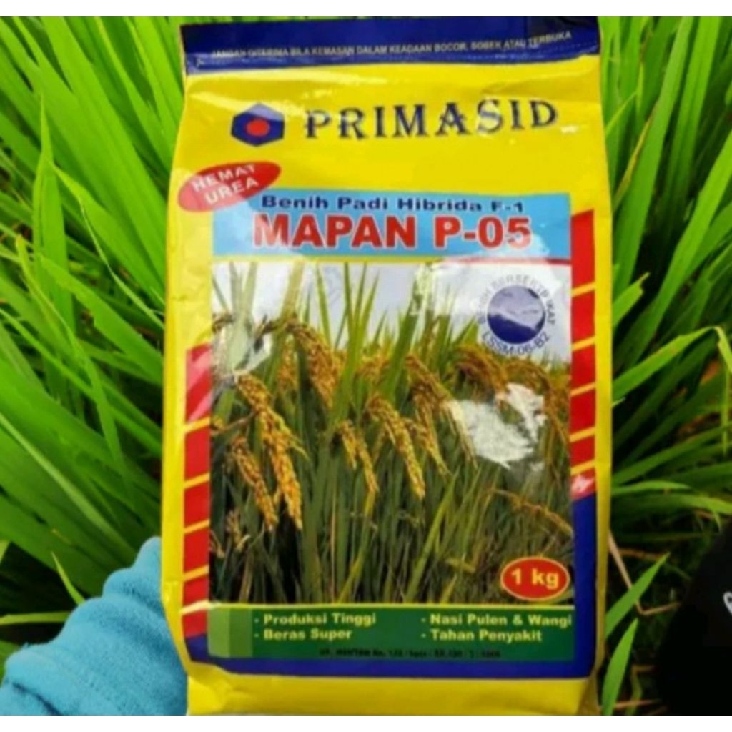 Benih unggul padi hibrida mapan p-05 1kg