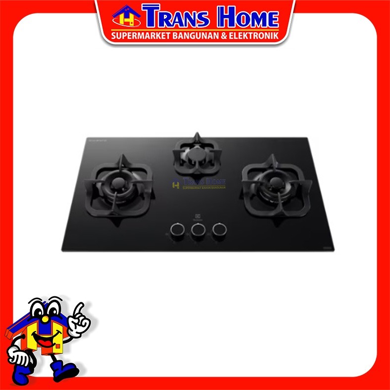 ELECTROLUX KOMPOR TANAM 3 TUNGKU EGT9239CK (ELECTROLUX )
