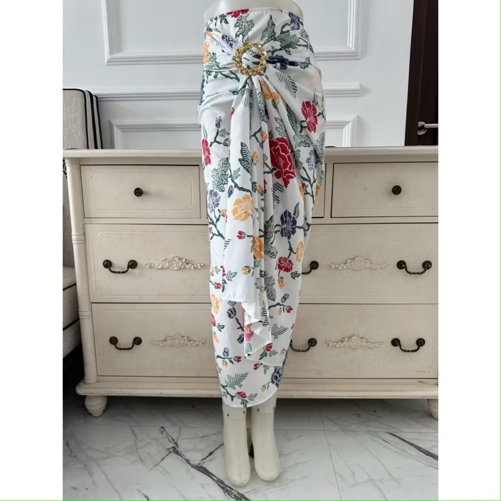 Rok Lilit Batik Kebaya Motif Bunga Free Gesper Terlaris untuk Tampilan Elegan dan Nyaman