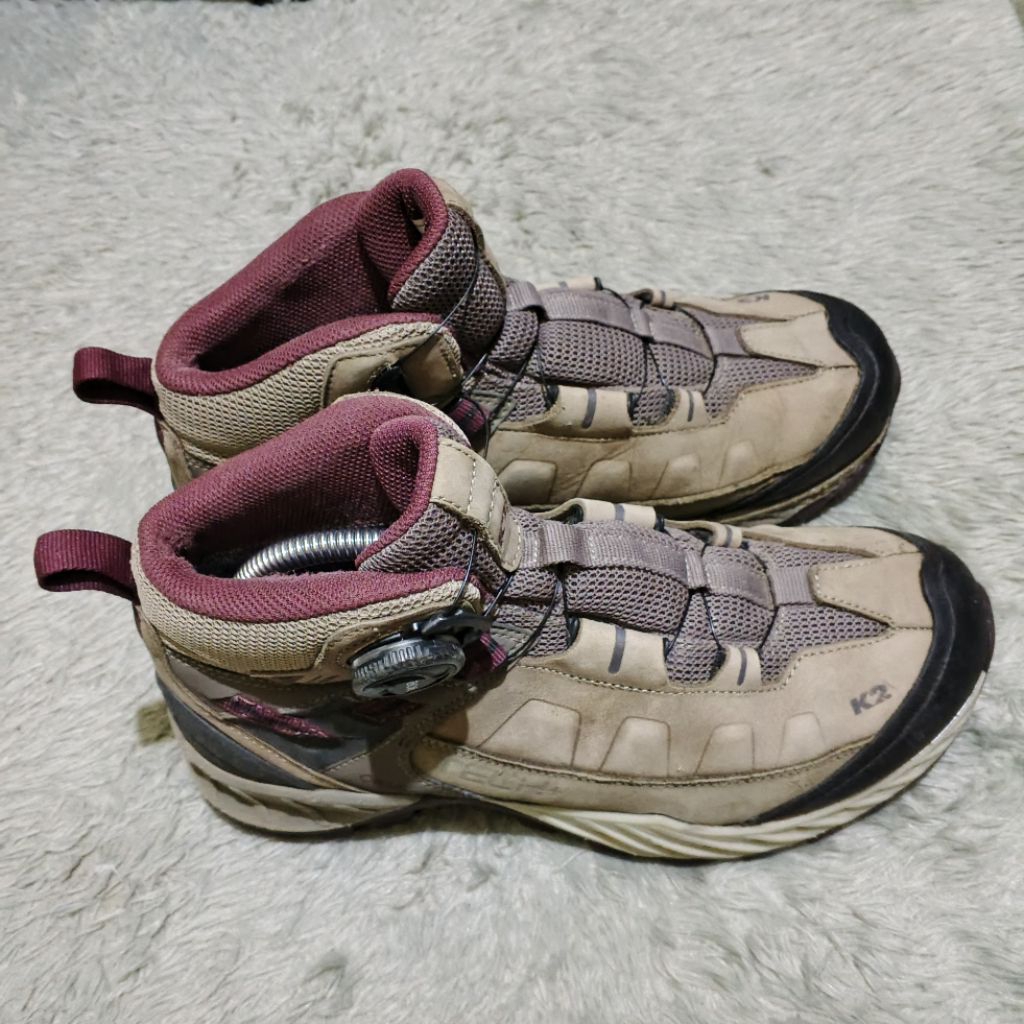 sepatu gunung BOA System K2 size 39 insole 24 cm/240