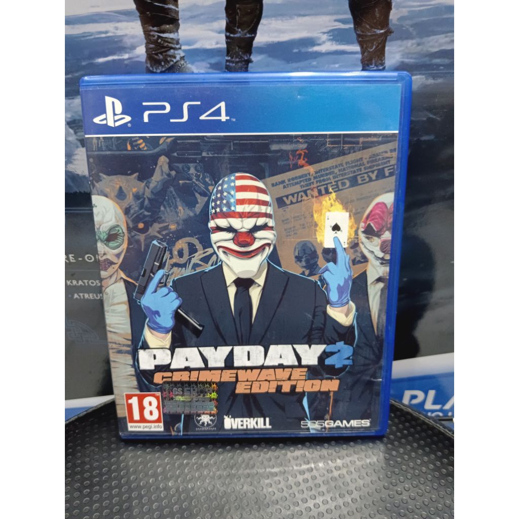 Bd / Kaset Payday 2 Ps4 Second Bekas