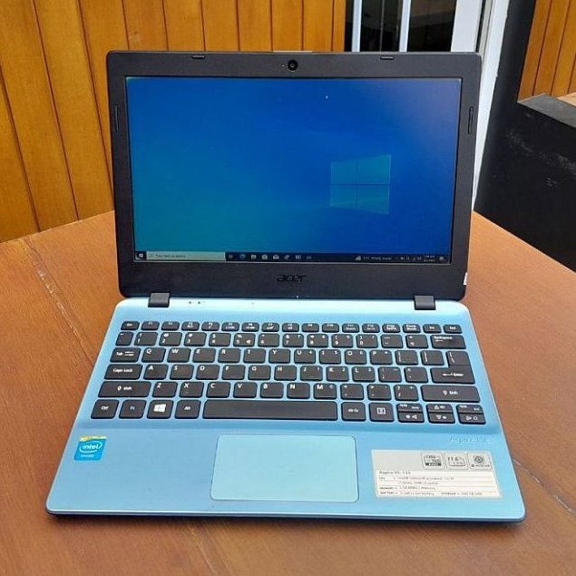 Laptop ACER ASPIRE V5-132 131 INTEL CELERON 1007U RAM 8GB SSD256GB Normal Siap Pakai - Laptop Murah 