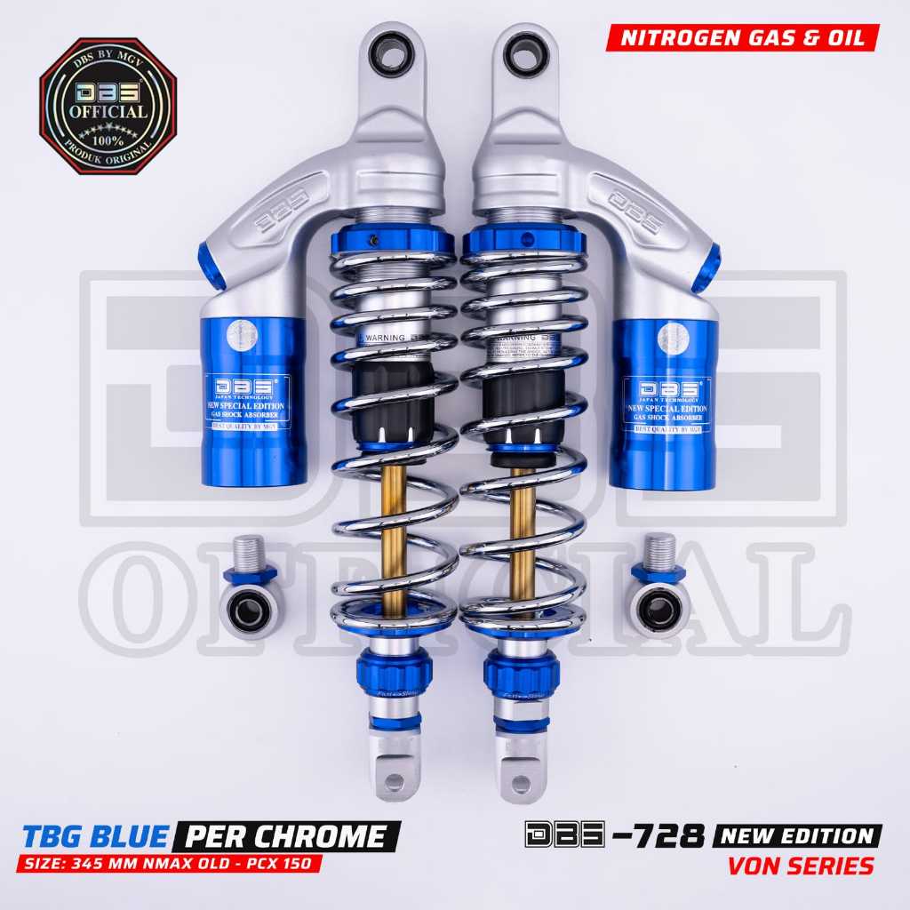 DBS 728  Series Shock Belakang Nmax Old Pcx150 Aerox155 NmaxNew/2020