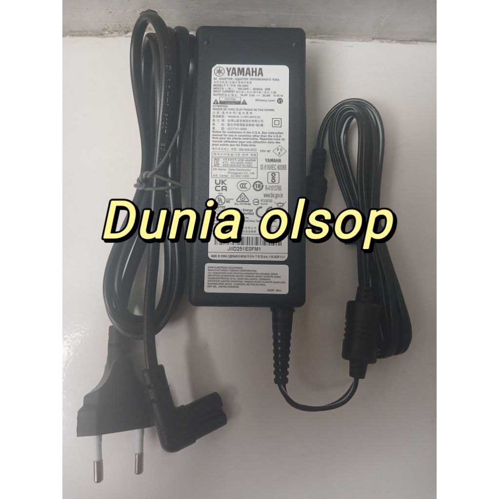 Original Adaptor Keyboard YAMAHA PSR S975/S775/S970/S950/S900/S910/SX900/SX700/S700/S710/S750/S770/S