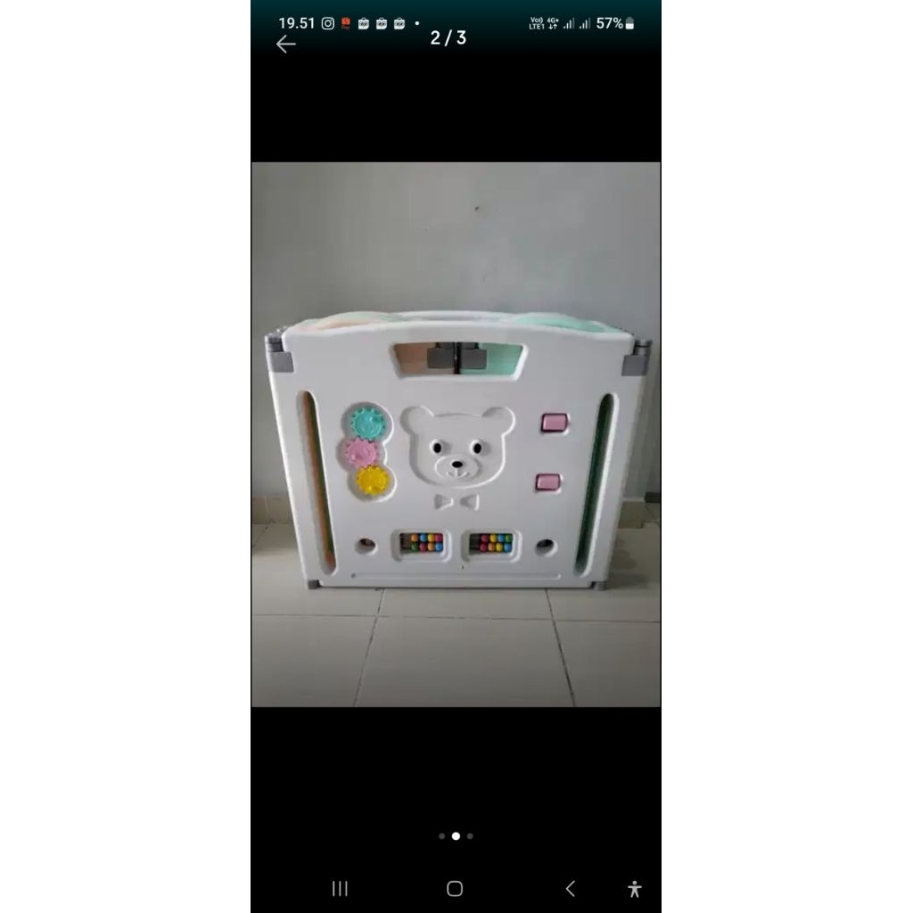 pagar bayi baby fenci parklon 12 + 2