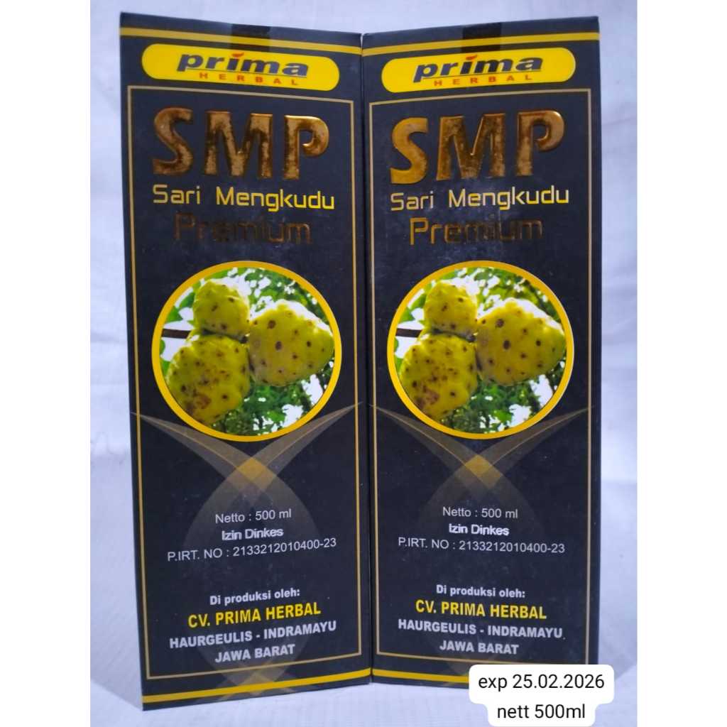 Sari Mengkudu SMP Herbal Premium – Minuman Herbal Mengkudu Alami 500ml