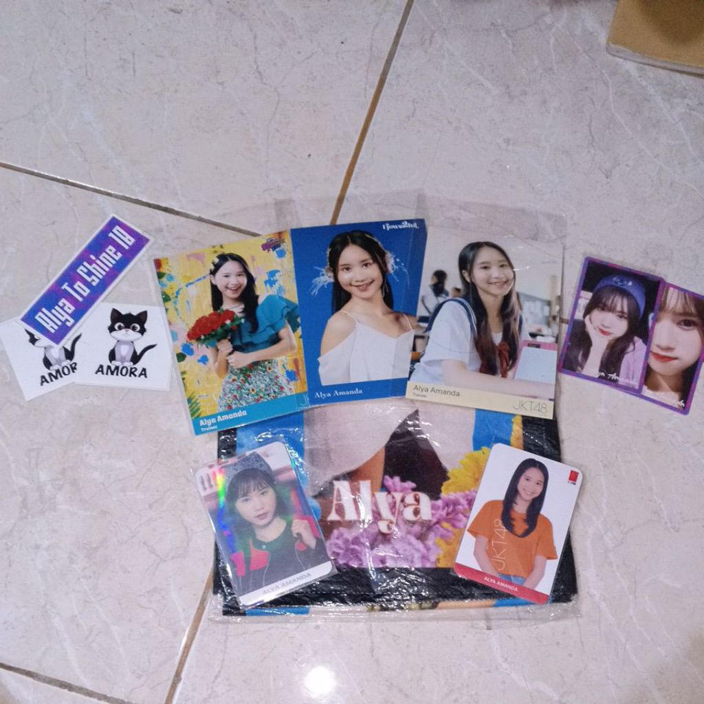 photocard photopack handbanner Alya JKT48 official