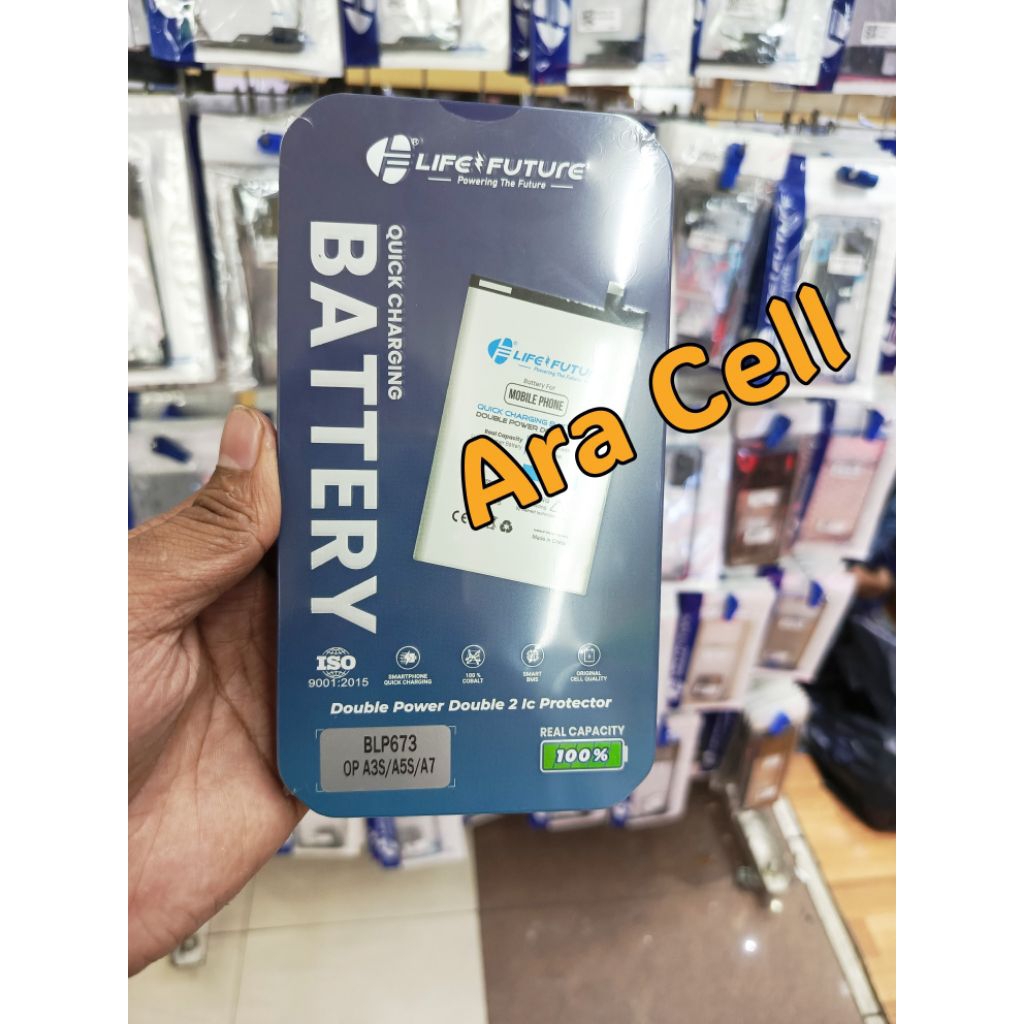 Baterai OPO BLP673Original / Battery LF Quick Charging OPO A3S/A5S/A7