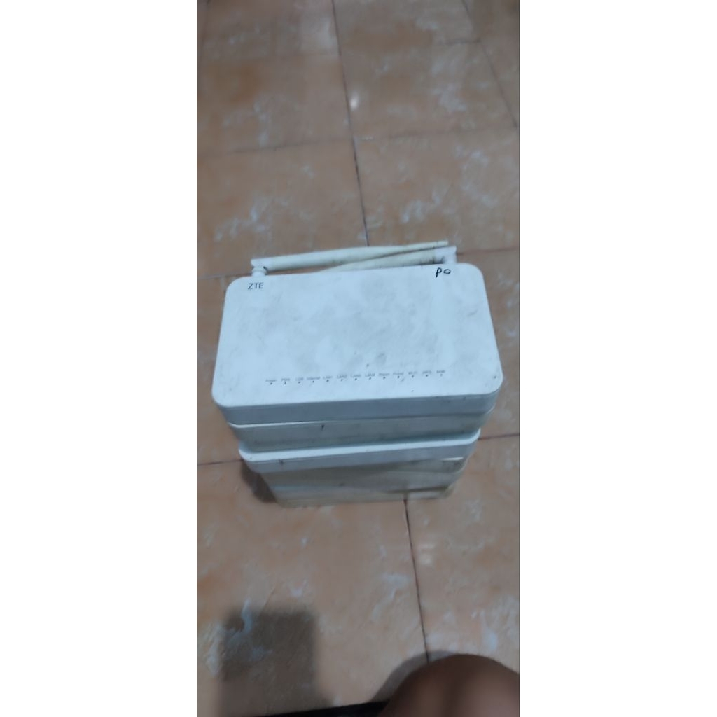 Modem ZTE 609 v1,v2,v3, F609, Huawei, Fiberhome dll rusak / matot