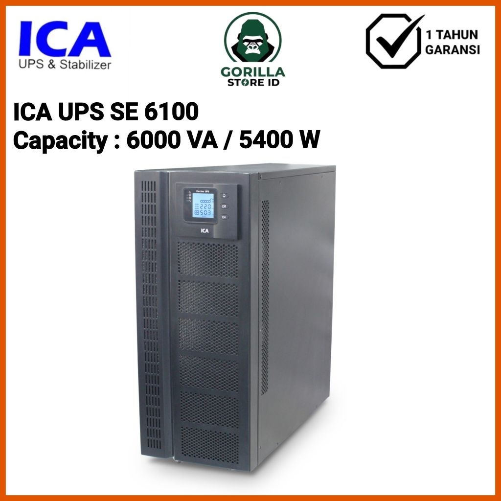 UPS ICA SE6100 Capacity 6000VA 5400W