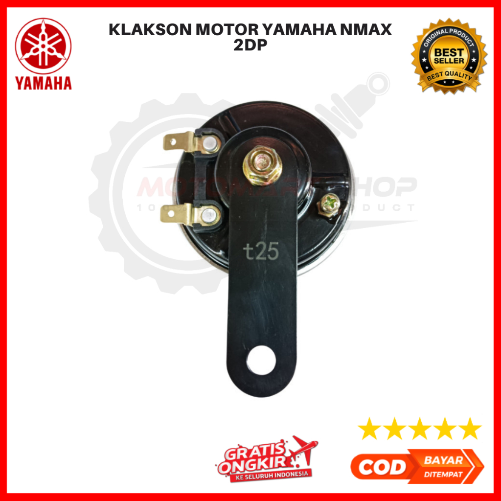 klakson motor yamaha nmax 2dp motor