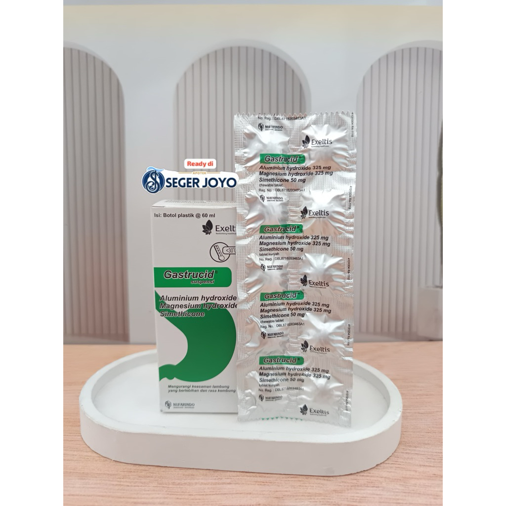 GASTRUCID (Obat Maag - Sirup - Tablet)