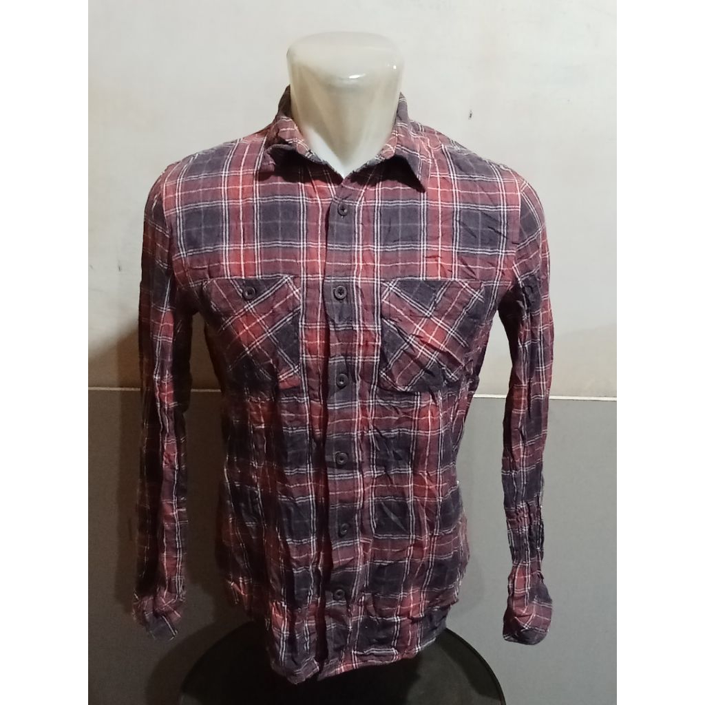 Kemeja Panjang Flannel Thursday Island Size M