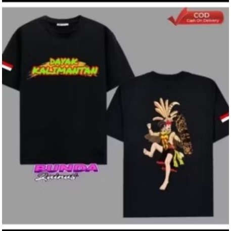 Kaos Distro Dayak Kalimantan Kaos Distro Unisex