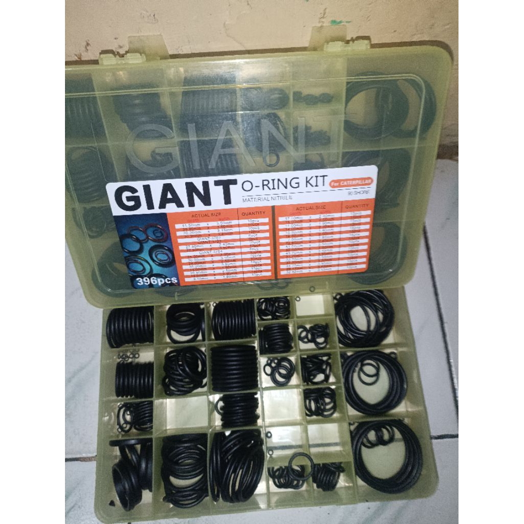 Oring Box Kit GIANT CATERPILLAR