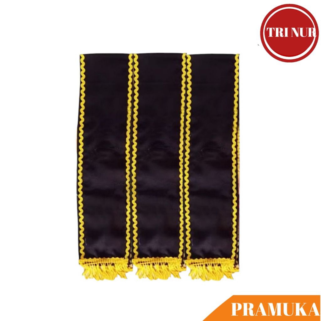 Selempang TKK Kuning (Penegak) Pramuka / Slempang TKK / Tetampan TKK Pramuka / Selendang TKK Pramuka