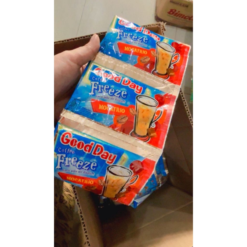 (SONIA_SBY) KOPI GOODDAY FREEZE 1DUS