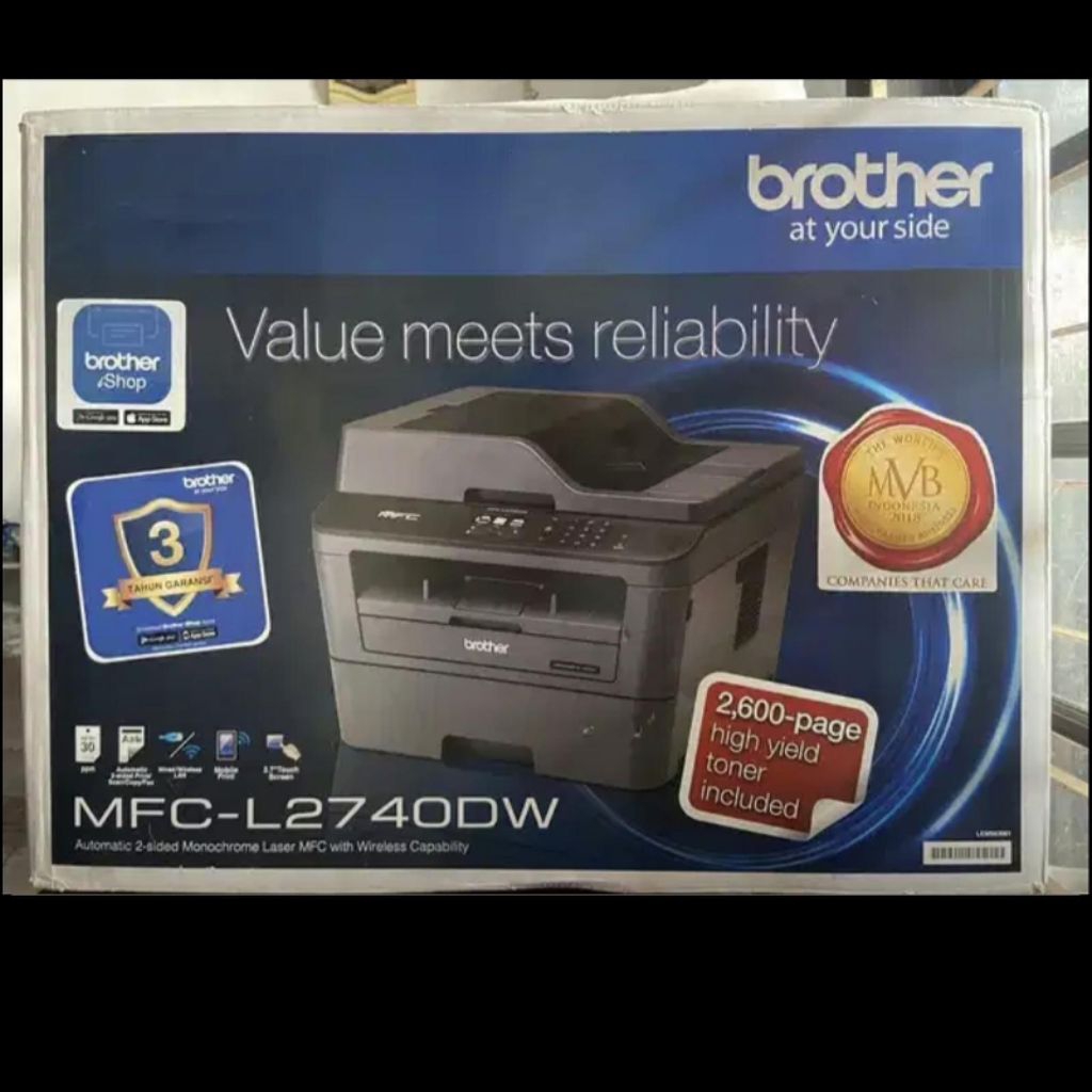 PRINTER BROTHER MFC-L2740DW A4 Print Scan Copy