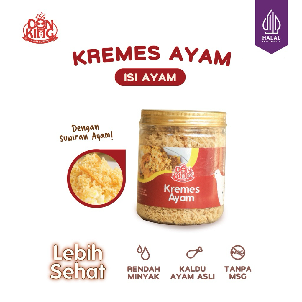 Kremes Isi Ayam | Kremesan Ayam Goreng Isian Ayam Suwir