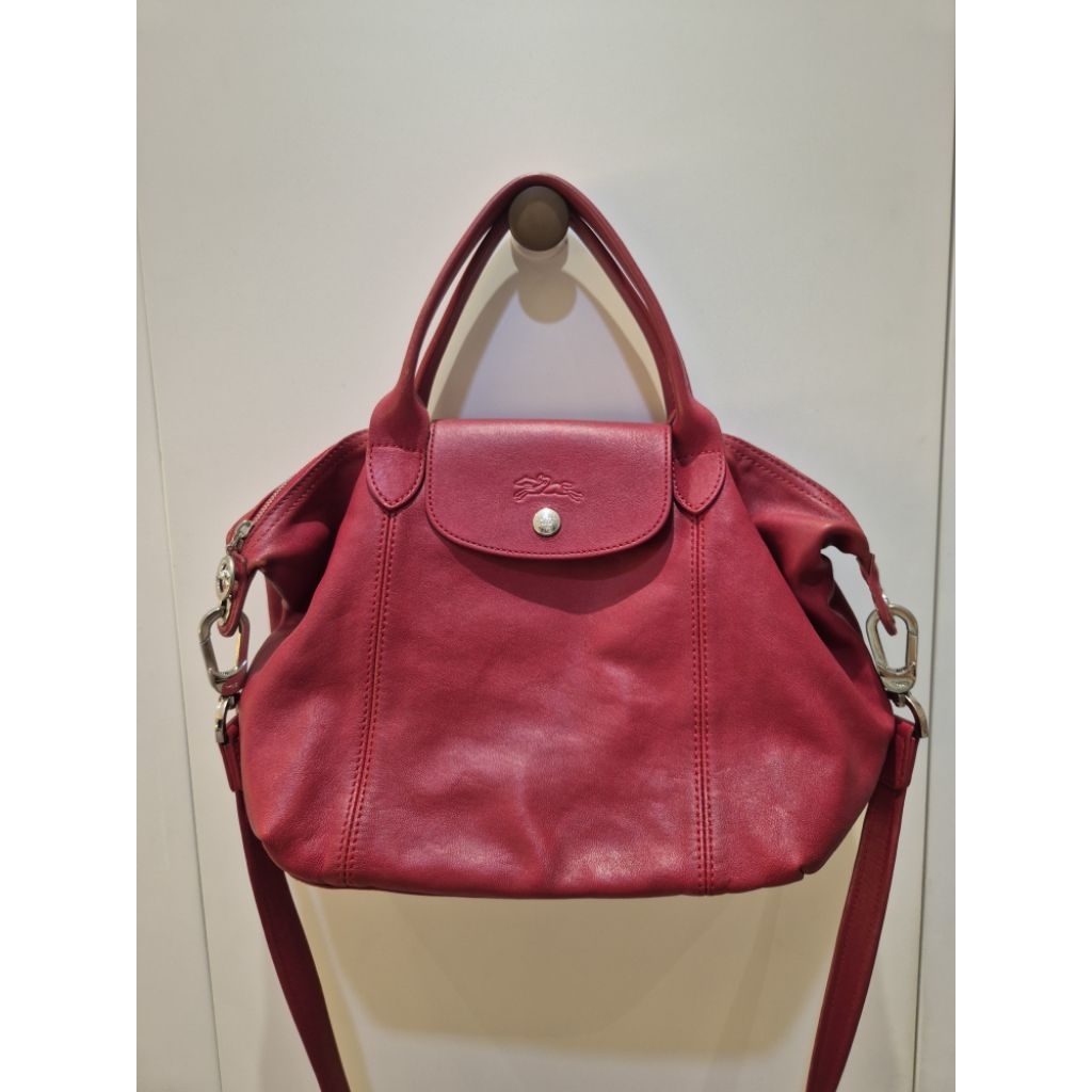 preloved lc cuir warna red cherry