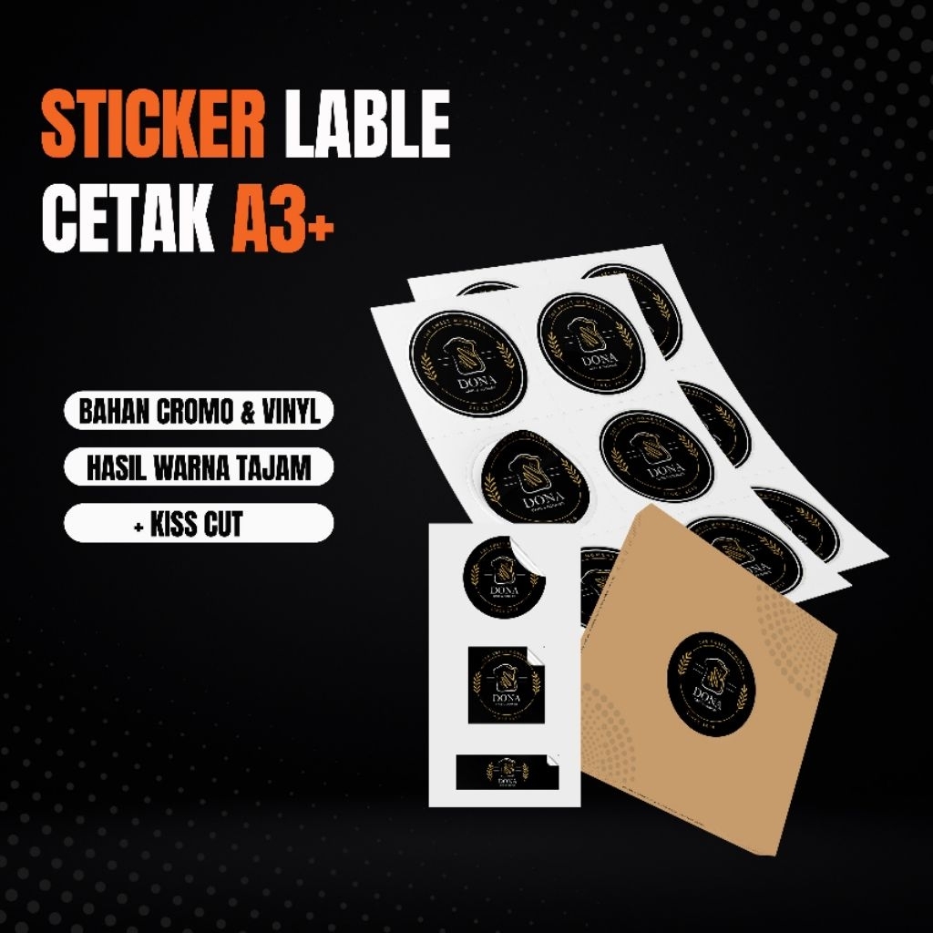 Kisscut Sticker /Sticker Lable/Branding Merk