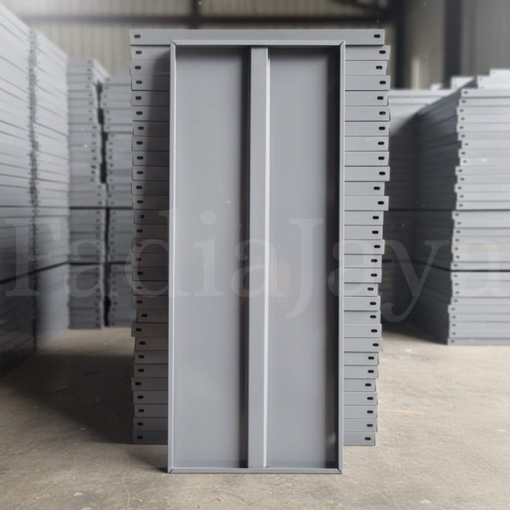 Plat Ambalan Tatakan Shelving Hambalan Rak Besi Siku Lubang 100 x 40 cm