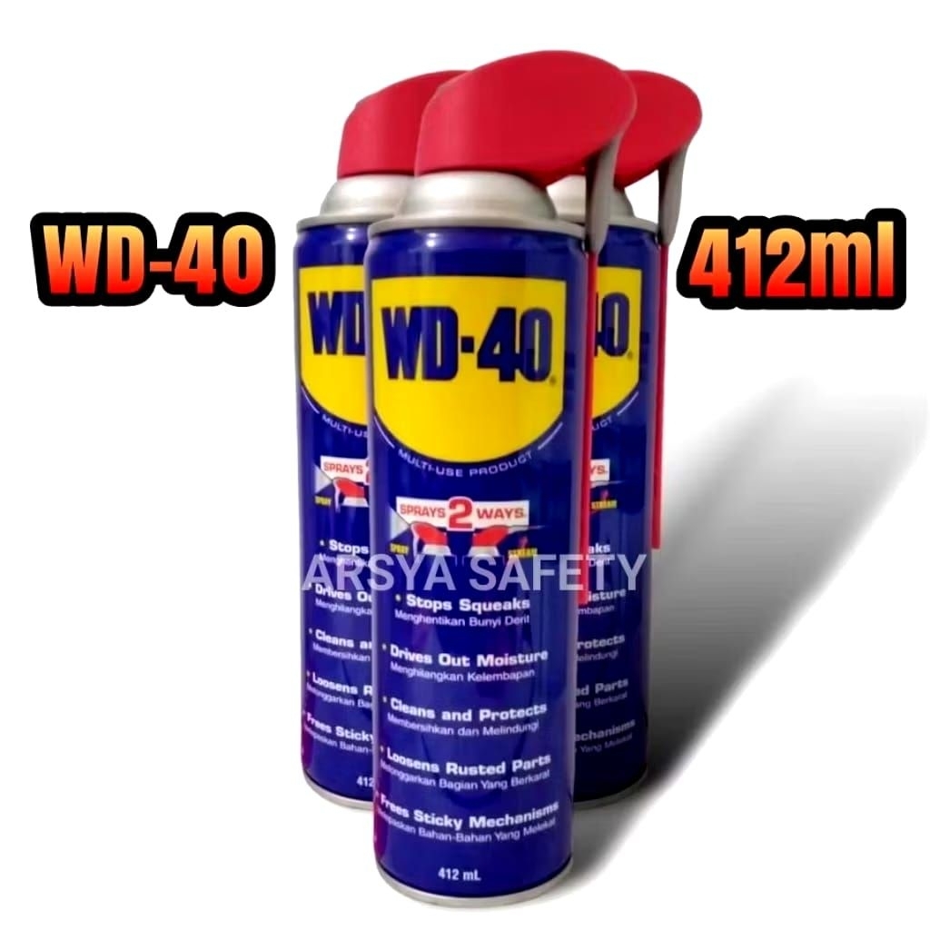 WD-40 412ml WD40 WD 40 SEMPROTAN ANTI KARAT ORIGINAL