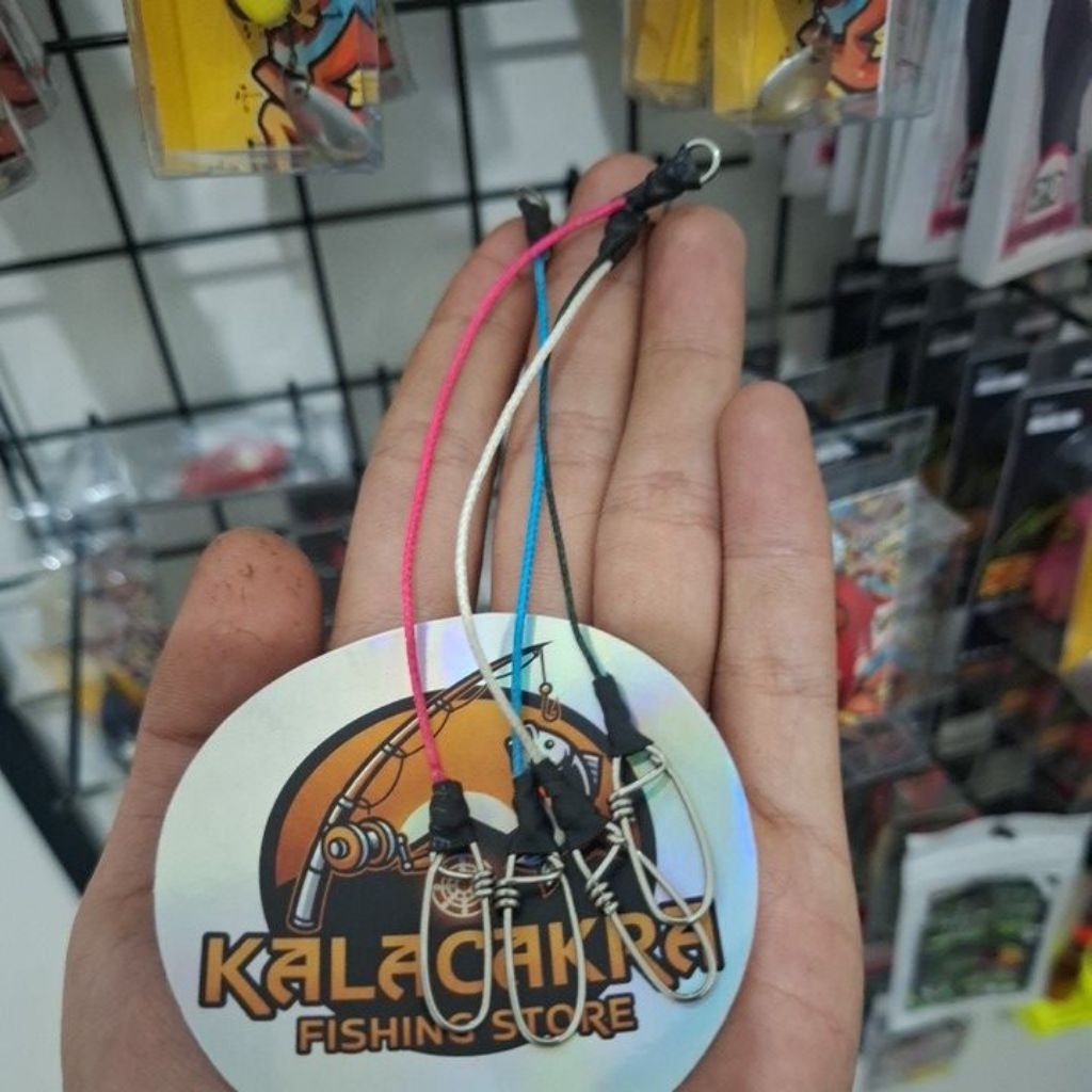 Snap Kevlar 100 Lbs || Kawat Stainless 1mm ||Panjang 10 cm