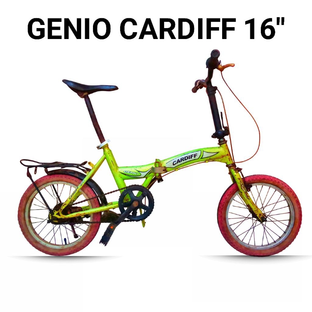 Sepeda Lipat Anak & Dewasa Genio Cardiff 16” – Sepeda Second Bisa Dilipat