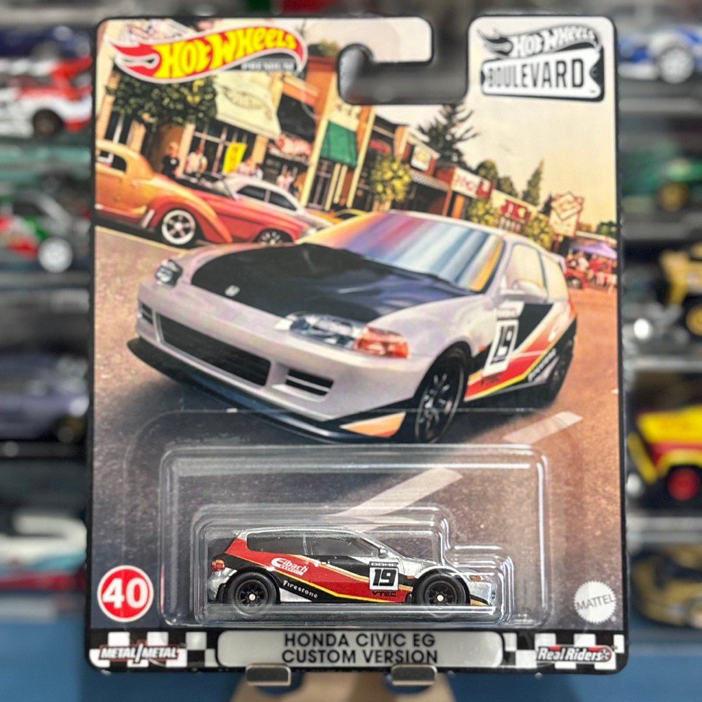 Hot Wheel Premium Honda Civic EG Custom Version - HK Sticker [Free Protector] | HW Boulevard
