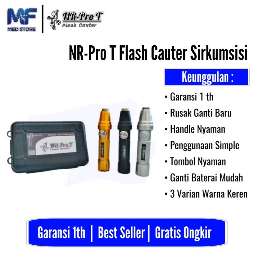 [Best Product] NR Pro T Flash Cauter Alat Sunat Laser Murah / Flash Alat Cauter Sunat / Cutter Sunat