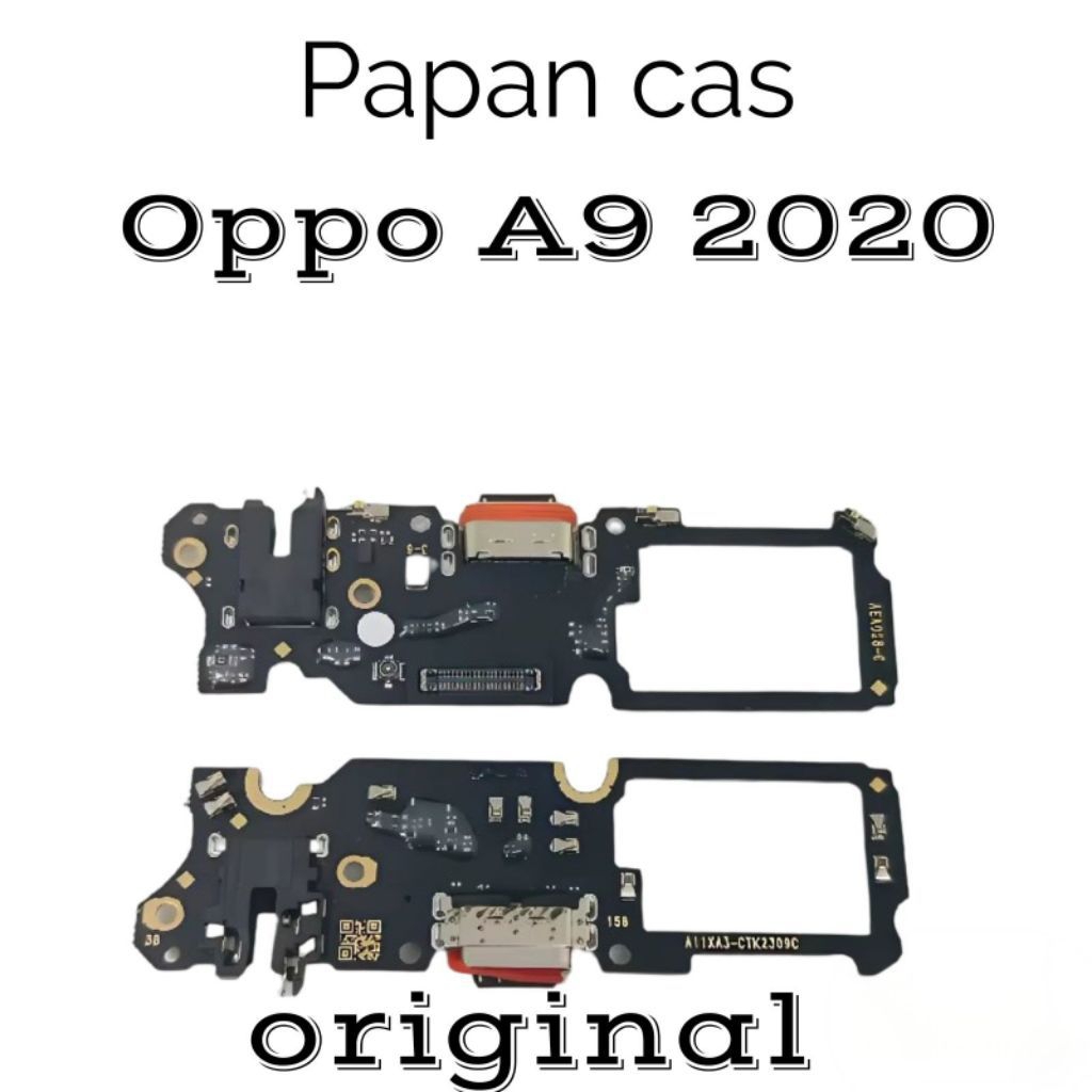 FLEKSIBEL CHARGER CAS PAPAN CAS KONEKTOR HP OPPO A9 2020 ) + IC ORIGINAL