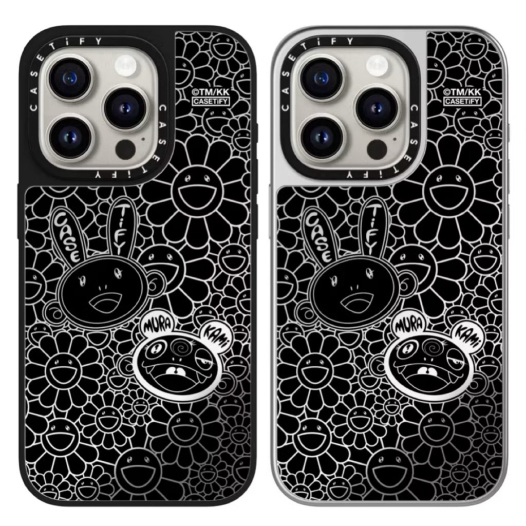 CASETIFY KAIKAI AND KIKI FLOWER BLOSSOM MONO MIRROR CASE IPHONE 11 12 12 PRO 12 PRO MAX 13 13 PRO 13