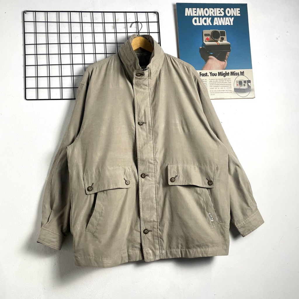 JAKET CASUAL TROY BROS SIZE (XXL) ORIGINAL, JAKET VINTAGE CASUAL, JAKET ROY BROS VINTAGE, JAKET HARR