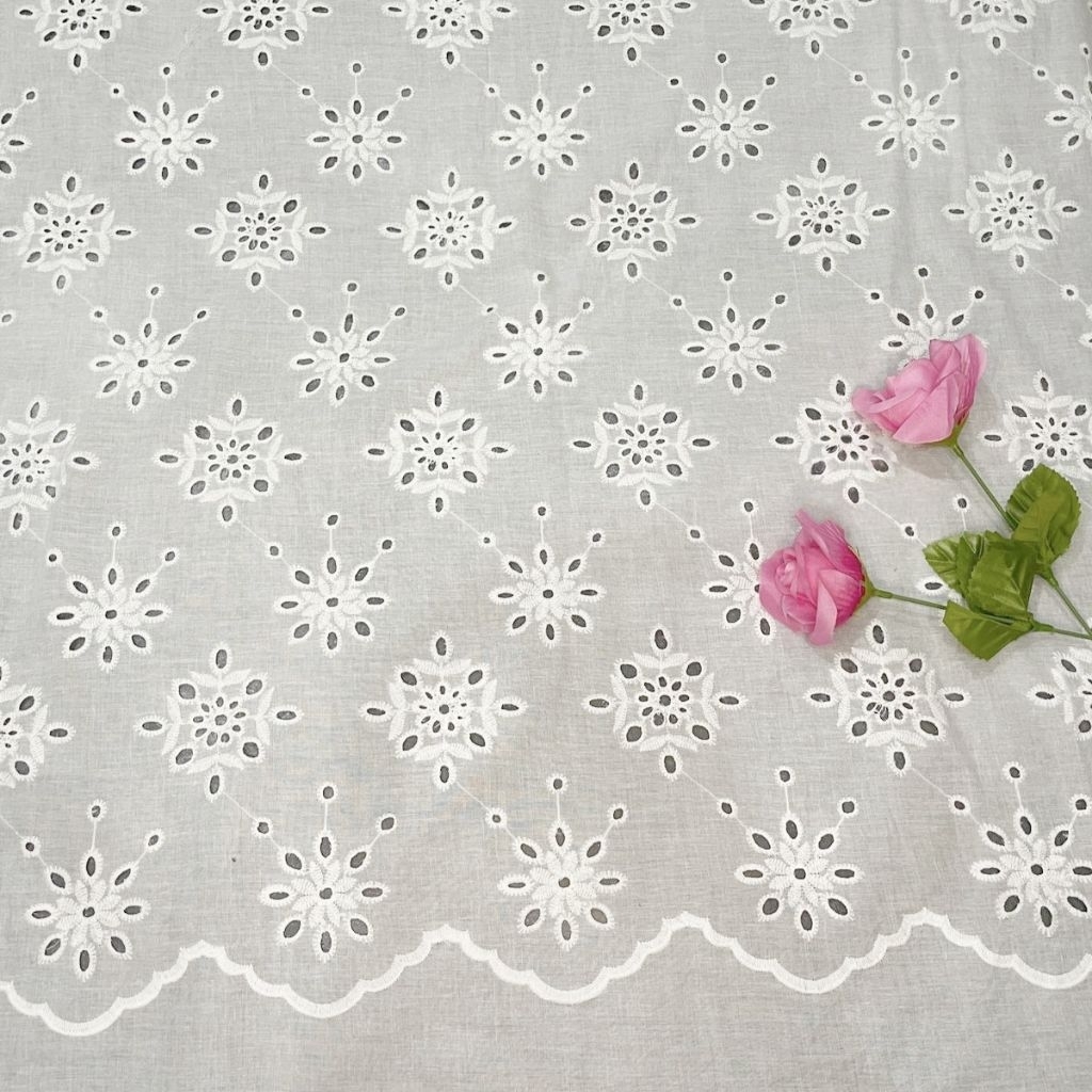 PROMO Kain Katun Bolong Premium/Kain Katun Bordir Bolong/Kain Katun Bolong/Kain Katbol