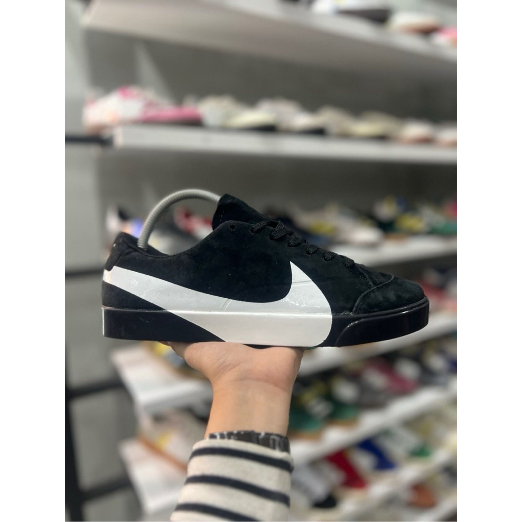 sepatu sneakers kece pria blazer outdoor 3 warna suede on