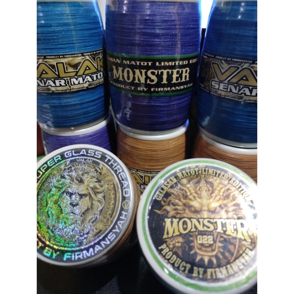 Gelasan Matot Valak/Monster  Klos Gading 6000 yard Original Product by Firman Valak
