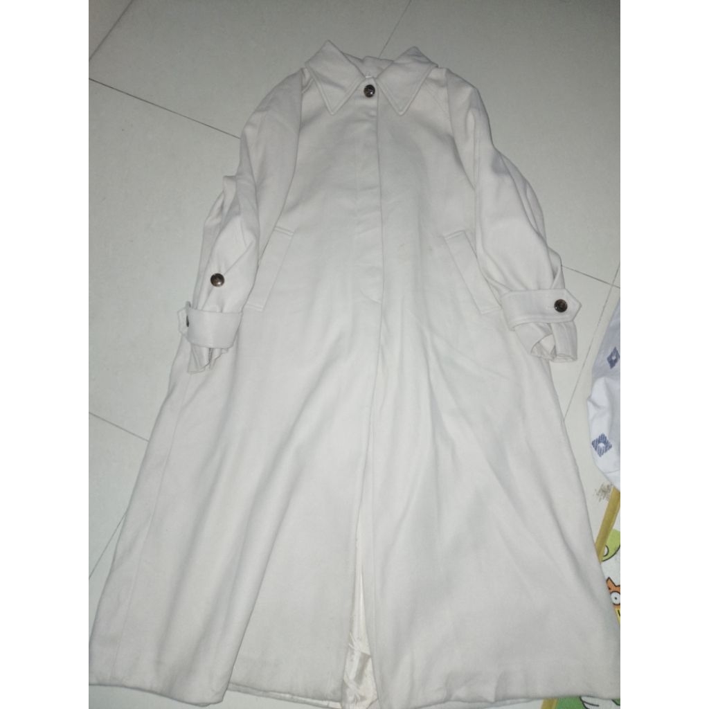 COAT INGNI CREAM LONG LD 115/110