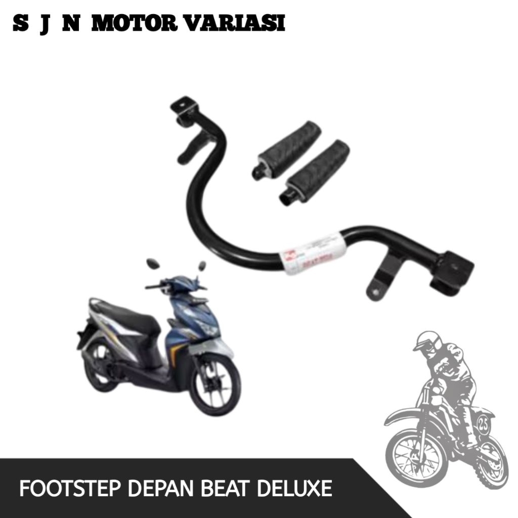 Footstep Depan Beat Deluxe Pijakan Kaki Depan Beat Deluxe SJN Motor Variasi