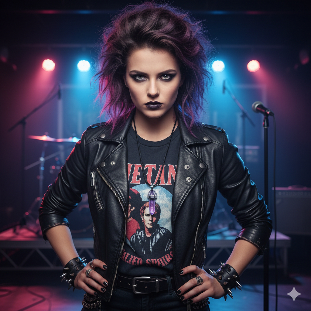 KALUNG BATU KECUBUNG UNGU MUDA MODEL PENSIL BONUS TALI HITAM